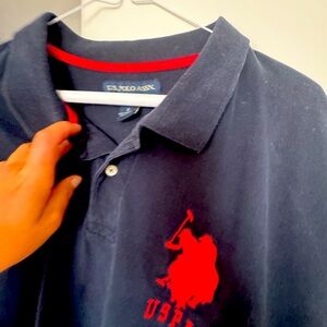 U.S. Polo Assn. Black Polo Shirt Classic Style
